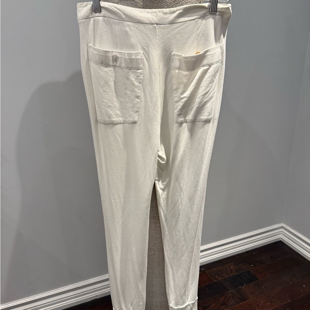 Helmut Lang Men's Cream Dress Pants - Picture 4 of 7